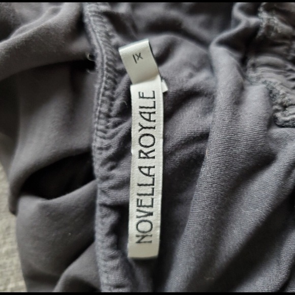 Novella Royale Washed Black Ford Jumpsuit in XL - Picture 2 of 6